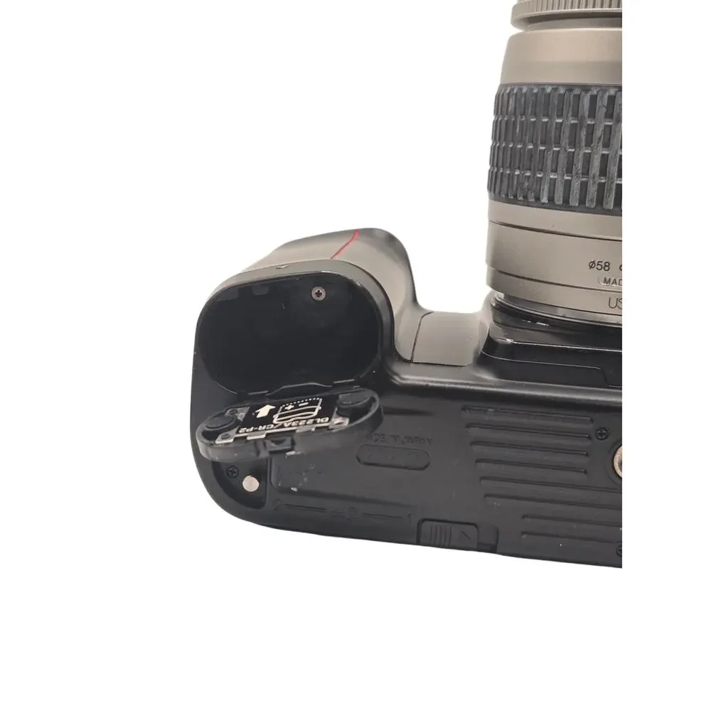 Nikon N6006 F-601 35mm Film Camera & 28-80mm Lens - Untested As Is